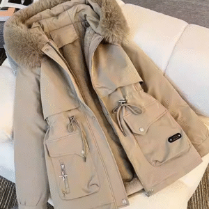women's winter thickened fleece jacket