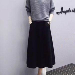 long-sleeved dress suit